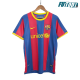 Camiseta Barcelona 2010/11 Local Retro Azul/Rojo