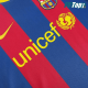 Camiseta Barcelona 2010/11 Local Retro Azul/Rojo