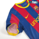 Camiseta Barcelona 2010/11 Local Retro Azul/Rojo