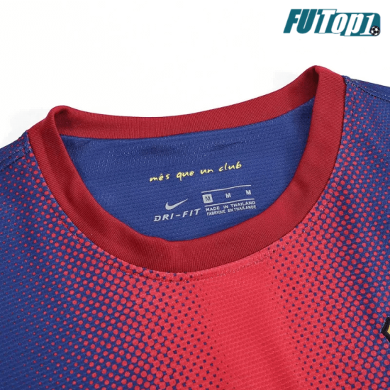 Camiseta Barcelona 2012/13 Local Retro Azul/Rojo