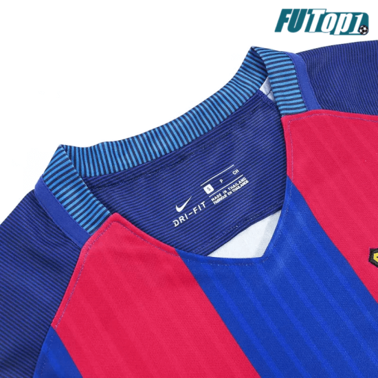 Camiseta Barcelona 2016/17 Local Retro Azul/Rojo