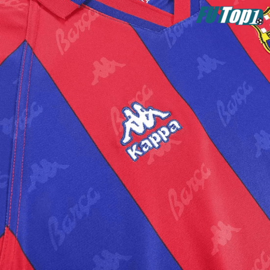 Camiseta Barcelona 96/97 Local Retro Azul/Rojo