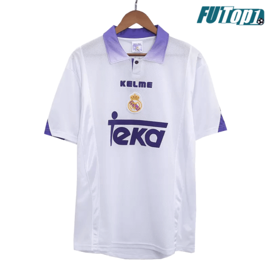 Camiseta Real Madrid 1997/98 Local Retro Blanco