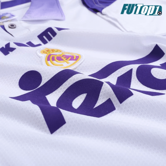 Camiseta Real Madrid 1997/98 Local Retro Blanco