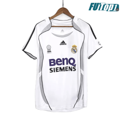 Camiseta Real Madrid 2006/07 Local Retro Blanco