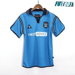 Camiseta Manchester City 2002/03 Local Retro Azul