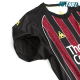 Camiseta Manchester City 2008/09 Visitante Retro Negro/Rojo