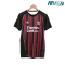 Camiseta Manchester City 2008/09 Visitante Retro Negro/Rojo