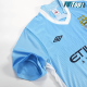 Camiseta Manchester City 2011/12 Local Retro Azul