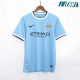 Camiseta Manchester City 2013/14 Local Retro Azul