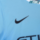 Camiseta Manchester City 2013/14 Local Retro Azul