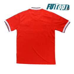 Camiseta Manchester United 1982/84 Local Retro Rojo