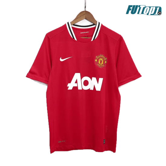 Camiseta Manchester United 2011/12 Local Retro Rojo