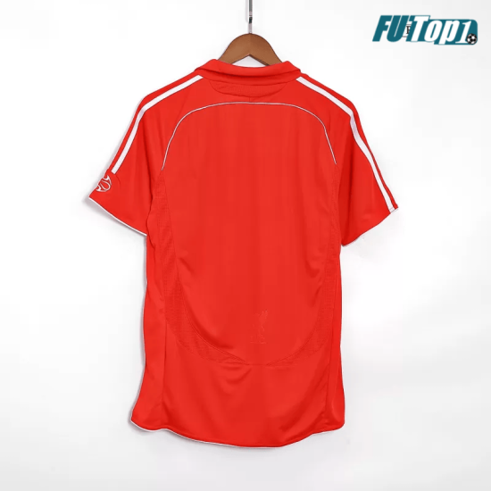 Camiseta Liverpool 2006/07 Local Retro Rojo