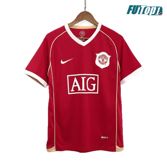 Camiseta Manchester United 2006/07 Local Retro Rojo