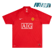 Camiseta Manchester United 2007/08 Local Retro Rojo