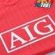 Camiseta Manchester United 2007/08 Local Retro Rojo