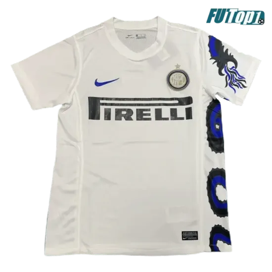 Camiseta Futbol Inter de Milán Visitante Segunda Equipación 2010/11 Retro Clasico