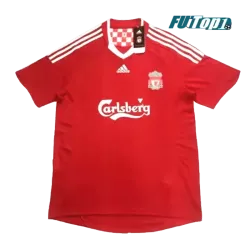 Camiseta Barata Liverpool Home Primera Equipación 2008/09 Retro Clasico