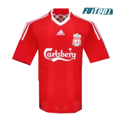 Camiseta Barata Liverpool Home Primera Equipación 2008/09 Retro Clasico