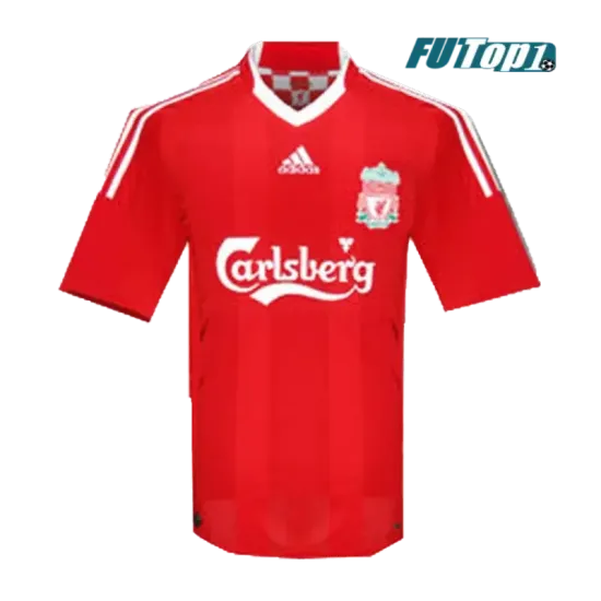 Camiseta Barata Liverpool Home Primera Equipación 2008/09 Retro Clasico