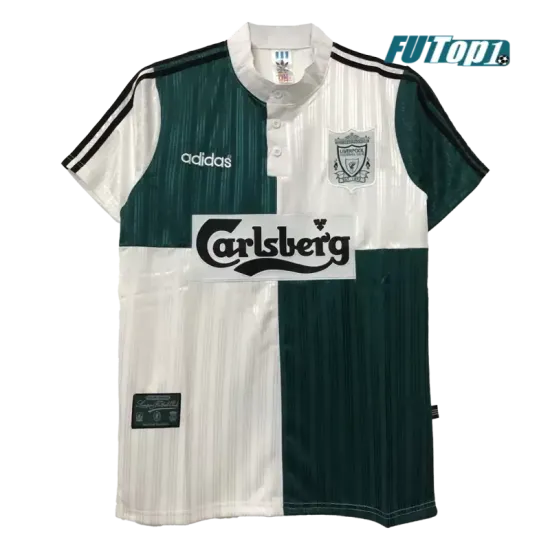 Camiseta Calidad Premium Liverpool Away Segunda Equipación 1995/96 Retro Clasico