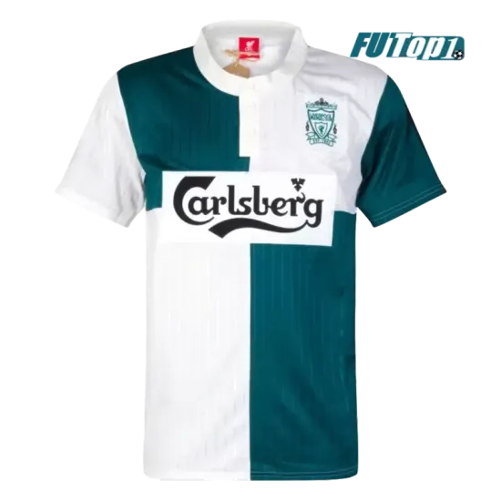 Camiseta Calidad Premium Liverpool Away Segunda Equipación 1995/96 Retro Clasico