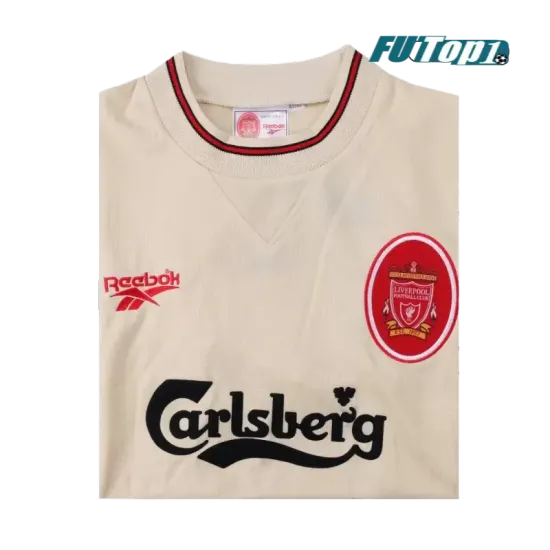 Camiseta Replica Liverpool Away Segunda Equipación 1996/97 Antigua