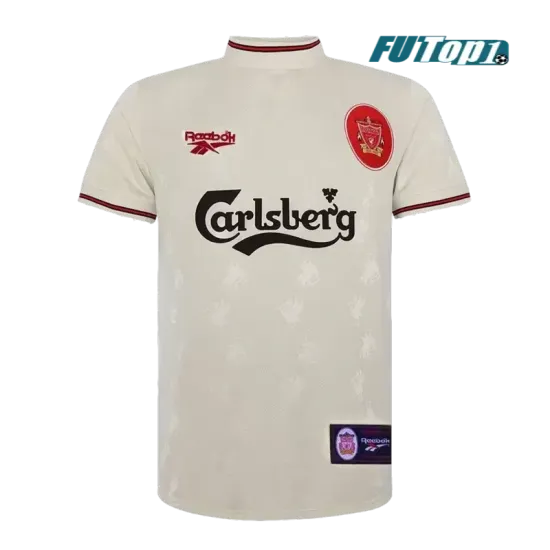 Camiseta Replica Liverpool Away Segunda Equipación 1996/97 Antigua