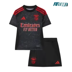 Camiseta Replica Benfica Segunda Equipacion 2024/2025 (Camiseta + Pantalon Corto)