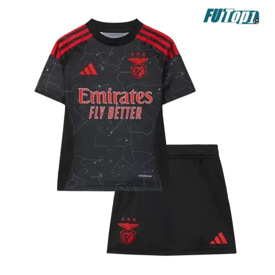 Camiseta Replica Benfica Segunda Equipacion 2024/2025 (Camiseta + Pantalon Corto)